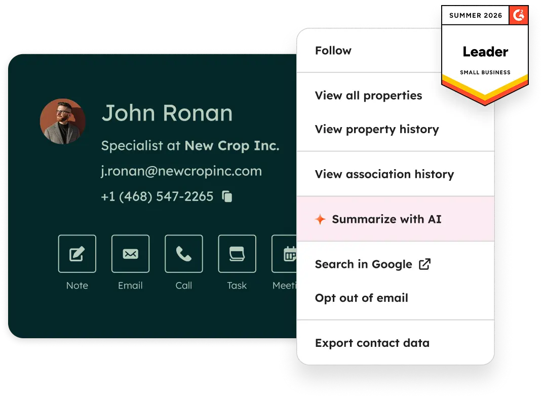 HubSpot CRM dashboard for HubSpot customer pipeline management